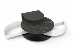 Hot Naos Couchtisch Theta shelf Schwarz