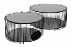 KARE DESIGN Couchtisch Wire Doble 87442 2er Set