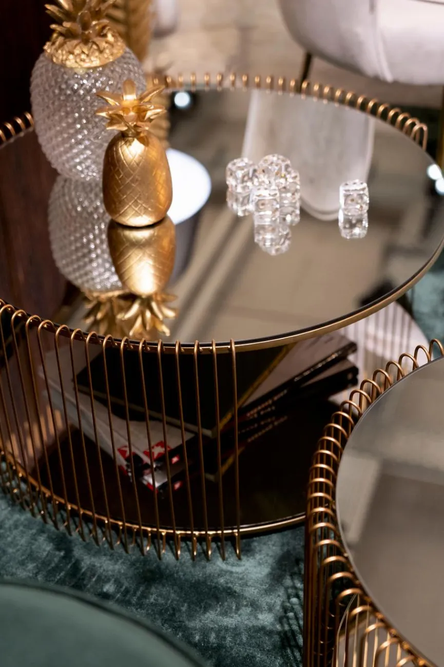 KARE DESIGN Couchtisch Wire Double 87674 2er Set