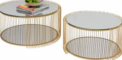 KARE DESIGN Couchtisch Wire Double 87674 2er Set