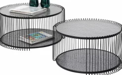 KARE DESIGN Couchtisch Wire Double 87819 2er Set