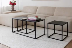 Metallbude Couchtisch-Set Tre Semnia