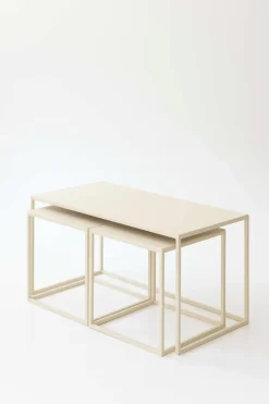 Metallbude Couchtisch-Set Tre Semnia