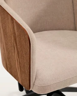 Hot Kave Home Drehstuhl Madai Hellbraun