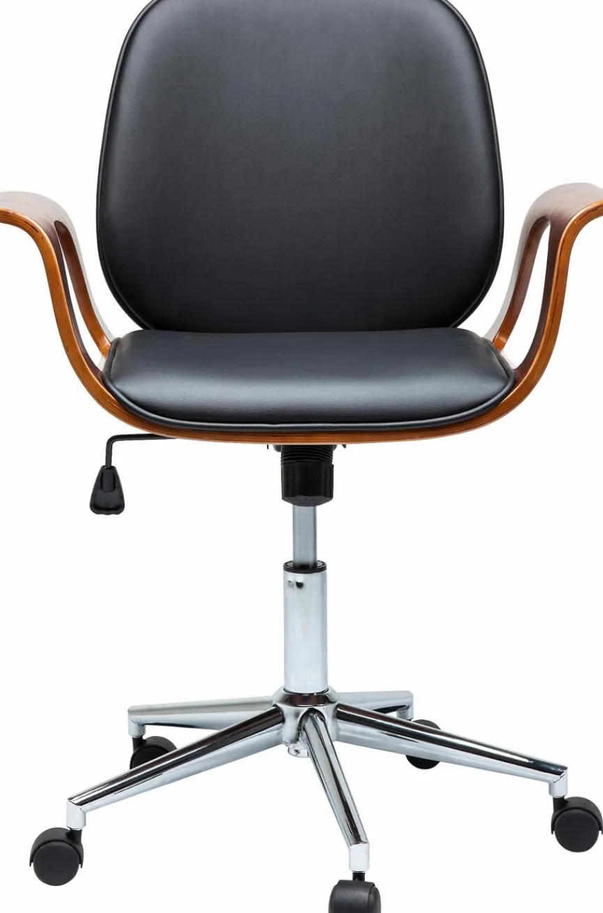 KARE DESIGN Drehstuhl Patron Schwarz