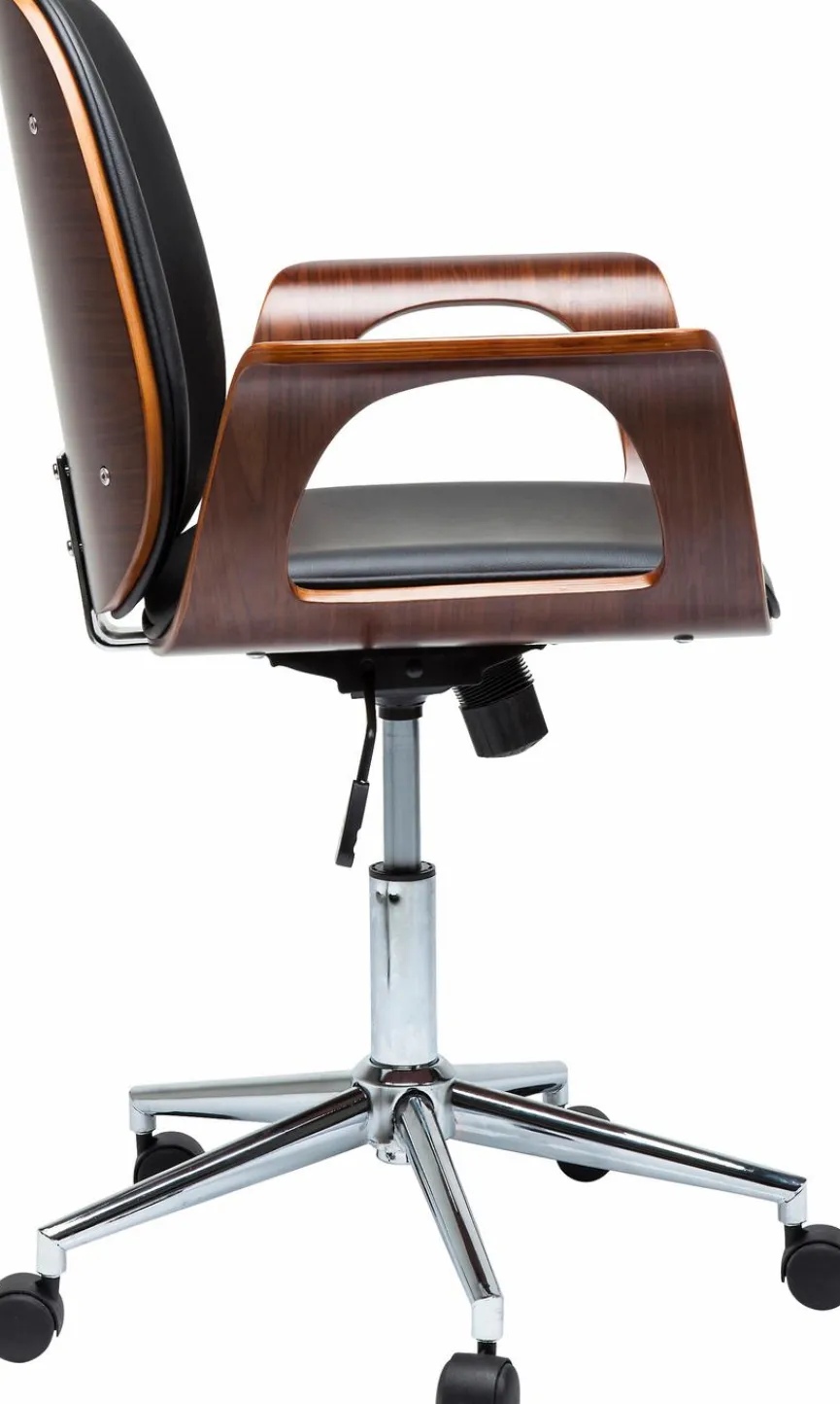 KARE DESIGN Drehstuhl Patron Schwarz