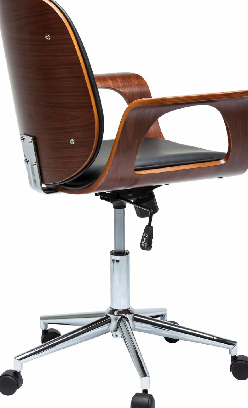 KARE DESIGN Drehstuhl Patron Schwarz