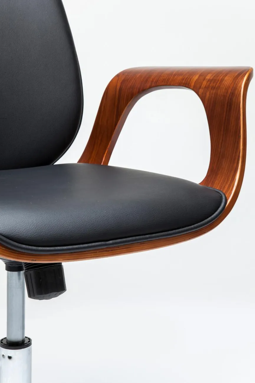 KARE DESIGN Drehstuhl Patron Schwarz