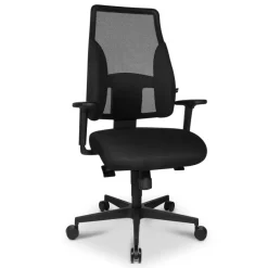 Clearance Sitness Drehstuhl Profi Comfort Schwarz