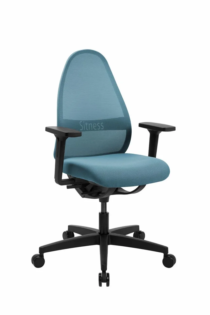 Outlet Sitness Drehstuhl Soft Art Blau