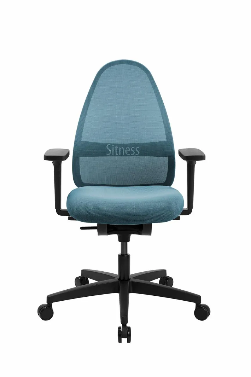 Outlet Sitness Drehstuhl Soft Art Blau