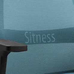 Outlet Sitness Drehstuhl Soft Art Blau