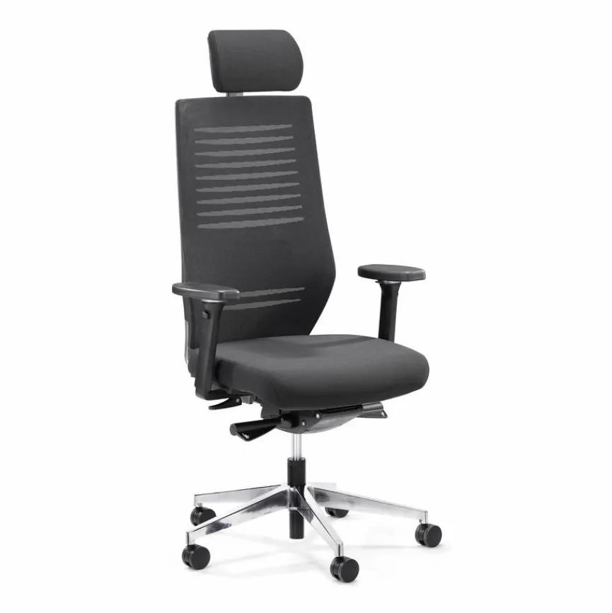 Ergotec Drehstuhl Uli Schwarz