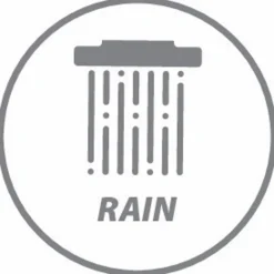 WENKO Duschkopf Watersaving Chrom