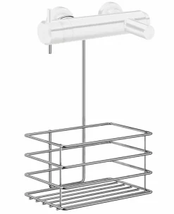 Discount Beslagsboden Duschkorb Basket Silber