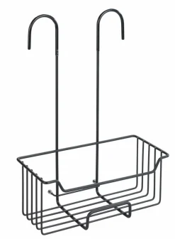 New WENKO Duschregal Milo Schwarz