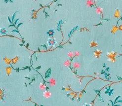 PIP Studio Duschtuch Les Fleurs 70 x 140 cm Blau