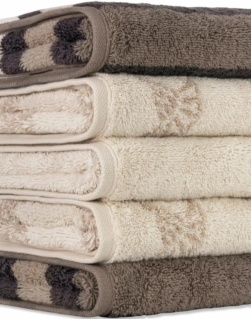 JOOP! Duschtuch Cornflower 80 x 150 cm Creme