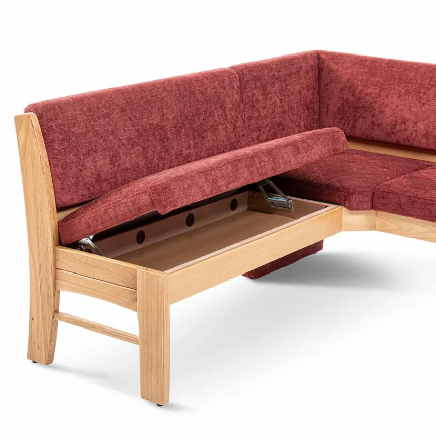 Clearance Komfort & Wohnen Eckbank Toledo Bordeaux