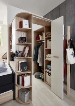 Best WIMEX Eckkleiderschrank Cariba Eiche