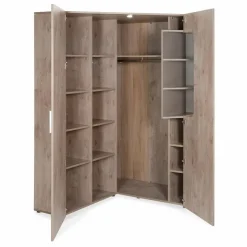 Best Rudolf Eckkleiderschrank Max-I Grau