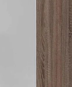 New WIMEX Eckschrank Malta Eiche / Weiß