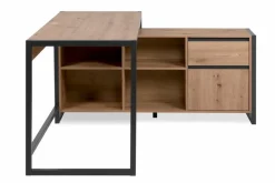 Sale Eckschreibtisch Denver Eiche Artisan