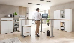 Innostyle Eckschreibtisch elektrisch Memphis