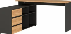 Clearance Germania Eckschreibtisch Lissabon Graphit