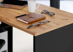 Clearance Germania Eckschreibtisch Lissabon Graphit