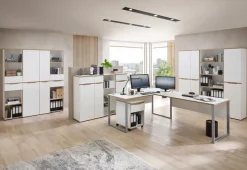 Sale Innostyle Eckschreibtisch Memphis Weiß