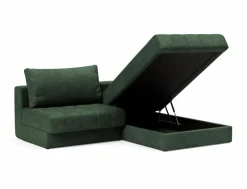 Discount INNOVATION LIVING Ecksofa Akello Lounger Pine Green