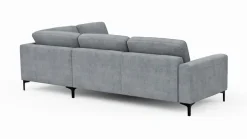 Discount CASEDO Ecksofa Alicante Zinkfarben
