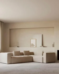 New Kave Home Ecksofa Blok Beige