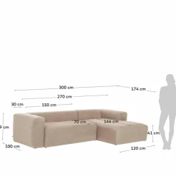 Kave Home Ecksofa Blok