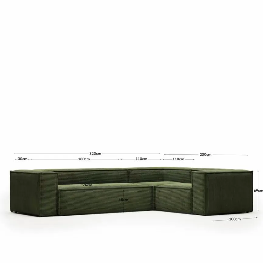 Kave Home Ecksofa Blok