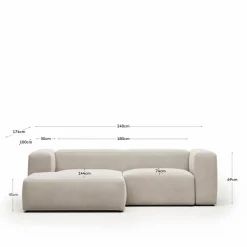Kave Home Ecksofa Blok