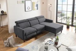 Outlet Exxpo by Gala Ecksofa Casino Dark Grey