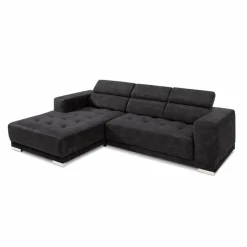 New SOMETA Ecksofa Cocoon Samt Graphit