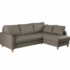 Outlet Ecksofa Compact Dunkelgrau