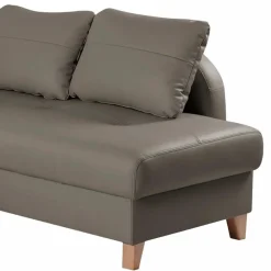 Outlet Ecksofa Compact Dunkelgrau
