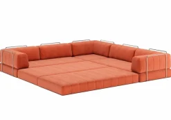 Best INNOVATION LIVING Ecksofa Corner CozyPad Rust Orange