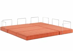 Best INNOVATION LIVING Ecksofa Corner CozyPad Rust Orange