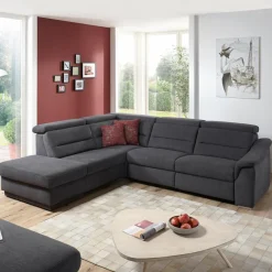 New ComfortPlan Ecksofa Cosmo S Grau