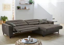 Best Ecksofa Double-One Braun