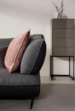 JOOP! Ecksofa Elements (8169) Stahl / Anthrazit