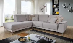 Hot DIETSCH Ecksofa Fortuna Platin