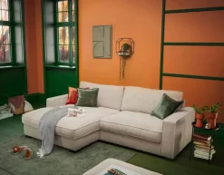 Discount BOOOM Ecksofa Happy Cream