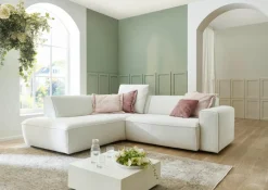 Clearance ComfortPlan Ecksofa Inca White