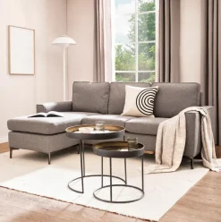 Outlet Ecksofa Inca Grau